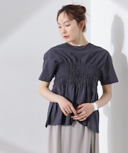 RUSSELL ATHLETIC／別注 Jersey Shirring T