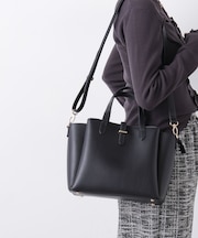 ショルダー付き2wayトートバッグ