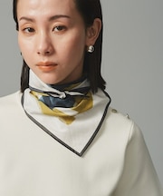 fratelli luigi／別注 シルクコットン トライアングルスカーフ