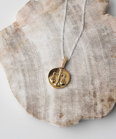 IRIS47/libra necklace