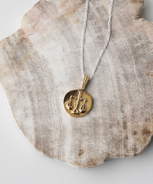 IRIS47/libra necklace