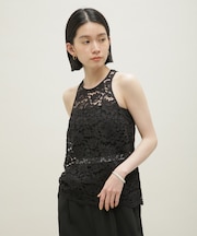 Ｌａｃｅ　ノースリーブブラウス