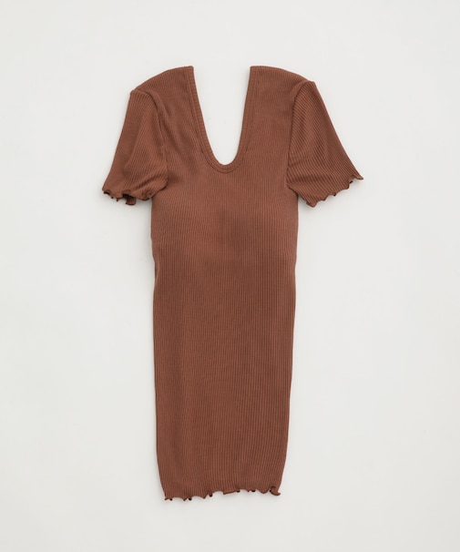 HAKUJI／Supima silk L／S PO