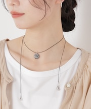 長さ調整可アジャスターコードネックレス