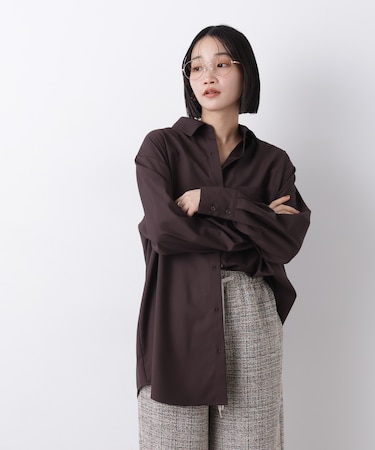 マシンウォッシャブルイージーケア　オーバーシャツ