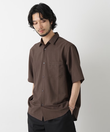 セオアルファ レギュラーカラーシャツ 半袖