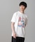 「Toyameg」modern academic FLOWER Tシャツ
