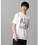 「Toyameg」modern academic FLOWER Tシャツ