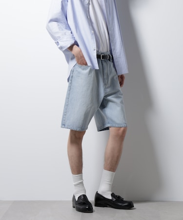 ケミカルウォッシュ バギーズショーツ