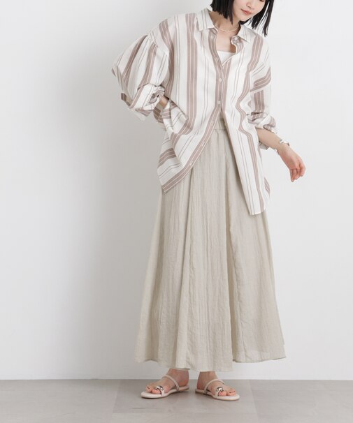 TCボイル接ぎフレアスカート(セットアップ可)