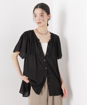 made in INDIA 前後2wayフレンチブラウス(セットアップ可)