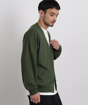 14ゲージドライニットカーディガン