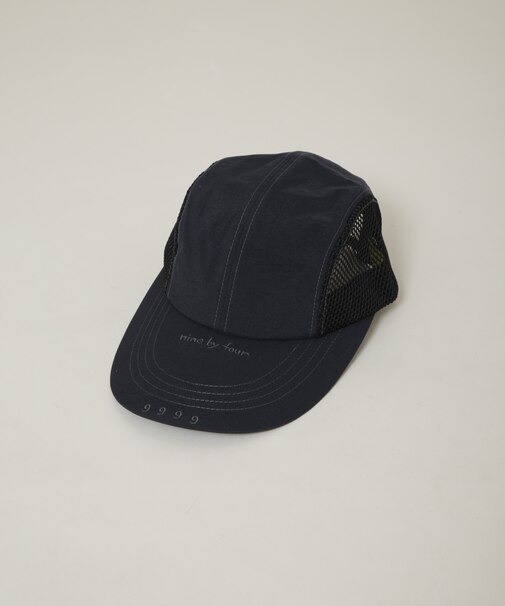 nine by four／94 WR NYLON & MESH 4P CAP