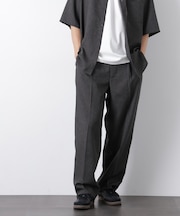 テックリネン スラックス(セットアップ可)