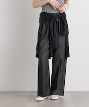 ライトオンスデニムドロストセンタープレスパンツ(セットアップ可)