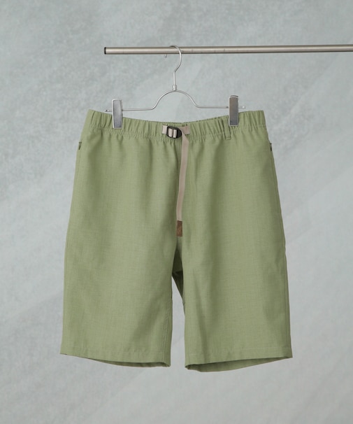 Gramicci／別注 LINEN BLEND PACKABLE SHORT