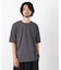 ヘリンボンジャガードTシャツ 半袖