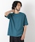 ヘリンボンジャガードTシャツ 半袖