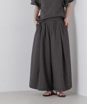 ドライマットトロギャザーワイドパンツ(セットアップ可)