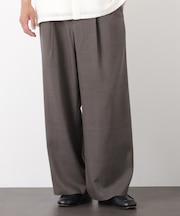 ポリエステルウィーブ ワイドパンツ