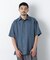 NORMANBROS別注 ワッシャーシャツ半袖