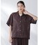 made in india カットワークジャカードシャツ(セットアップ可)