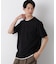フェイクレイヤード鹿の子Tシャツ 半袖