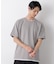 フェイクレイヤード鹿の子Tシャツ 半袖