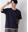 フェイクレイヤード鹿の子Tシャツ 半袖