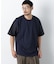 スムース布帛ドッキングTシャツ 半袖