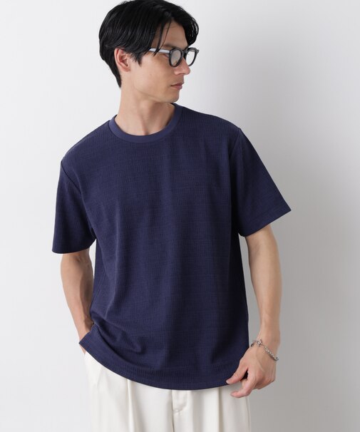 ストレッチジャガードTシャツ 半袖