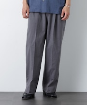 COOLMAX (R) 2タックワイドスラックス