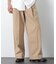COOLMAX (R) 2タックワイドスラックス