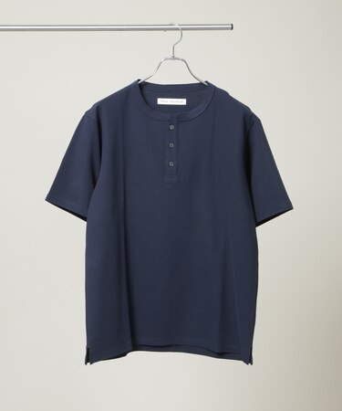 60サーフニットヘンリーTシャツ 半袖