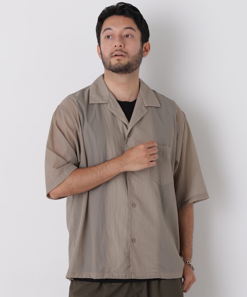 HRAFTeX(R)スクウェアシャツ 半袖