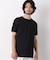 リブフライスTシャツ 半袖