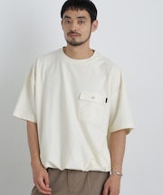 リングドットポケットTシャツ半袖