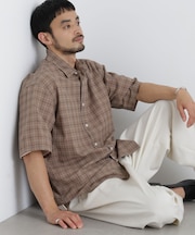 オリジナルドビーチェックシャツ 半袖