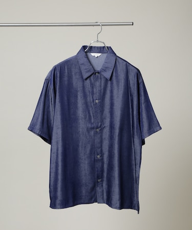 NORMANBROS別注 シャンブレーシャツ 半袖