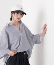 ストライプスキッパーシャツ