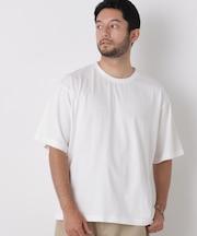 USAコットン×COOLMAX(R)ワイドTシャツ 半袖