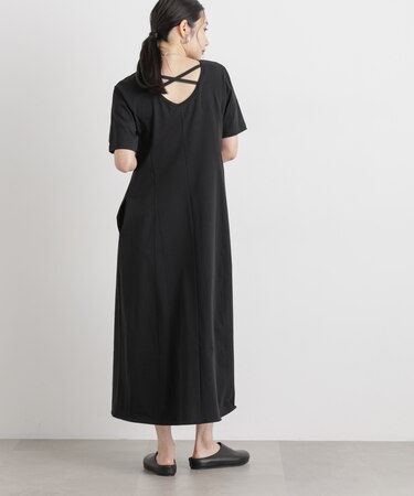 バッククロスフレアワンピース