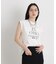 MINERALTEX(TM)ロゴプリントノースリーブTシャツ