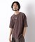 ワンポイントピグメントTシャツ 半袖