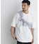 USAコットン×COOLMAX(R) ワッフルワイドTシャツ半袖