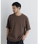 USAコットン×COOLMAX(R) ワッフルワイドTシャツ半袖