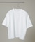 NORMANBROS／ショート丈ワッフルヘンリーネックTシャツ 半袖