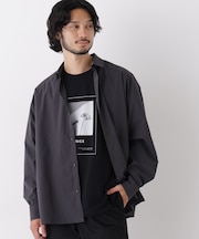 CAVE(R)ビッグドレープスクウェアシャツ 長袖