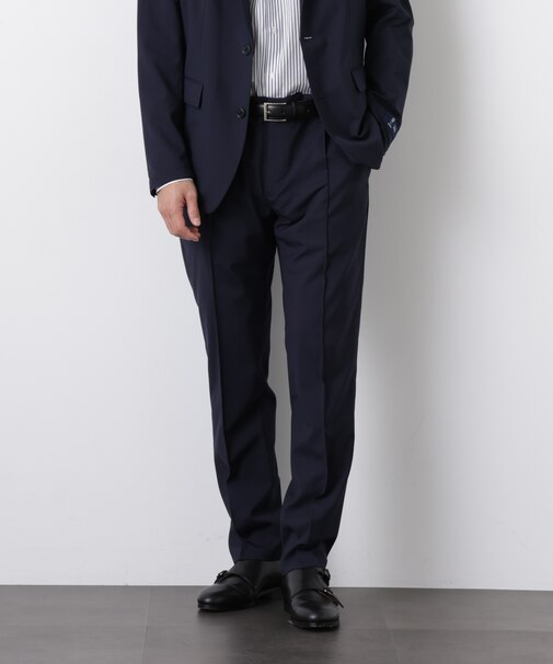 ｢DamerinoSelect｣JAPANfabricウールストレッチパンツ（セットアップ可）