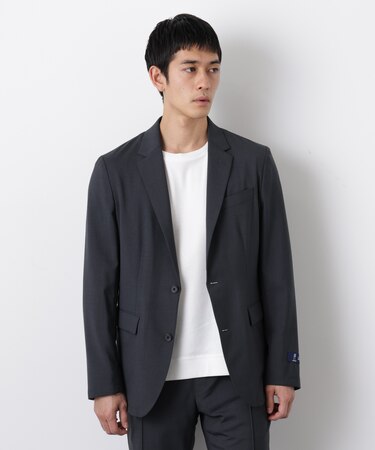 「DamerinoSelect」JAPANfabricウールストレッチジャケット(セットアップ可)